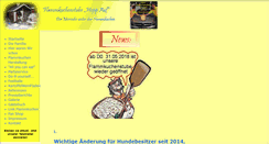 Desktop Screenshot of flammkuchenstube.de